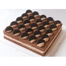 朱古力方形切件蛋糕