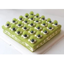 青提方形切件蛋糕