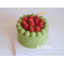 简约草莓蛋糕