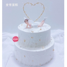 双层花仙子蛋糕