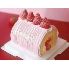 粉色之恋·草莓漩涡卷（须提前24小时预订）