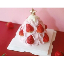 粉嘟嘟草莓叠叠乐蛋糕